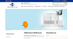 Desktop Screenshot of biozone.se